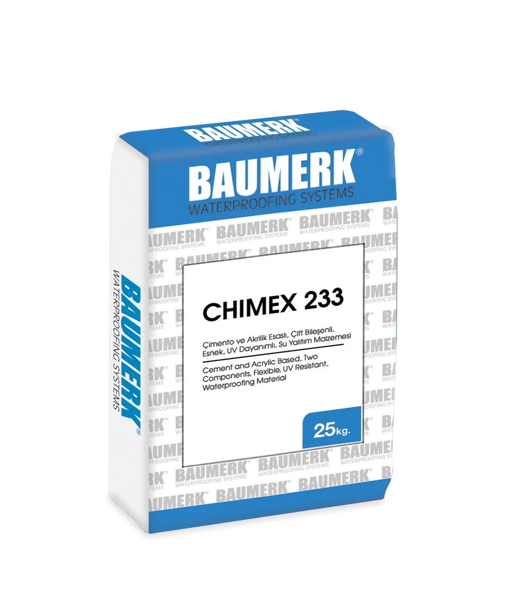 Excellent Adhesive Perfect Isolate UV Resistant Cement Based Waterproofing Material for Outdoor Exterior Applications