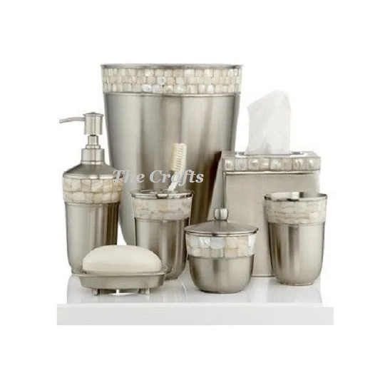 Stainless Steel With MOP Work Bathroom Set With Deluxe Quality Customized Shape Bathroom Set At Cheapest Price