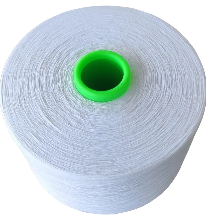 RECYCLED OPEN END BLEACH WHITE YARN NE 4/1 6/1 8/1 10/1 16/1 20/1 24/1 30/1 34/1 COTTON POLYESTER BLEND YARN KNITTING WEAVING