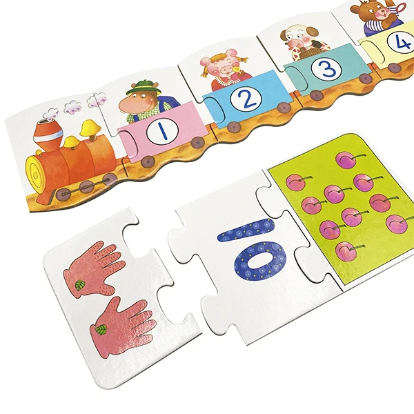 Memory Card Game Supplier | Kids Early Math Learning Set (Custom School Kid Card)