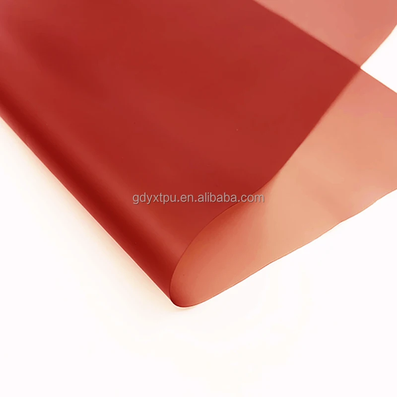 Colored Environmentally Friendly Tpu Film Thermoplastic Polyurethane Sheet Tpu Film