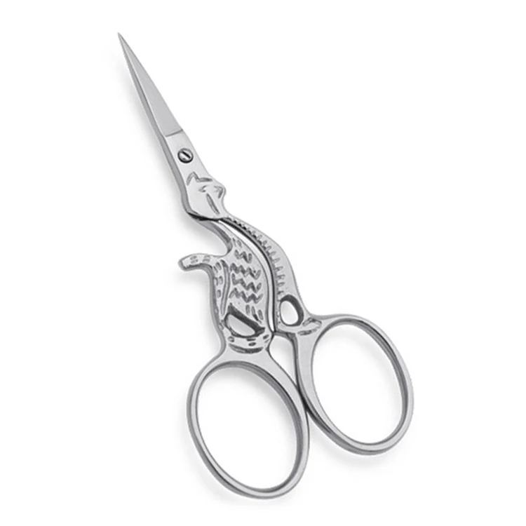 Stainless Steel Embroidery Pointed Scissors Household Tailor School Scissors Sewing Scissors