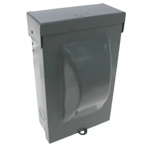 Metal Electrical Disconnect Box Switch AC Disconnector for Residential and Light Commercial Air Conditioning Units Outside