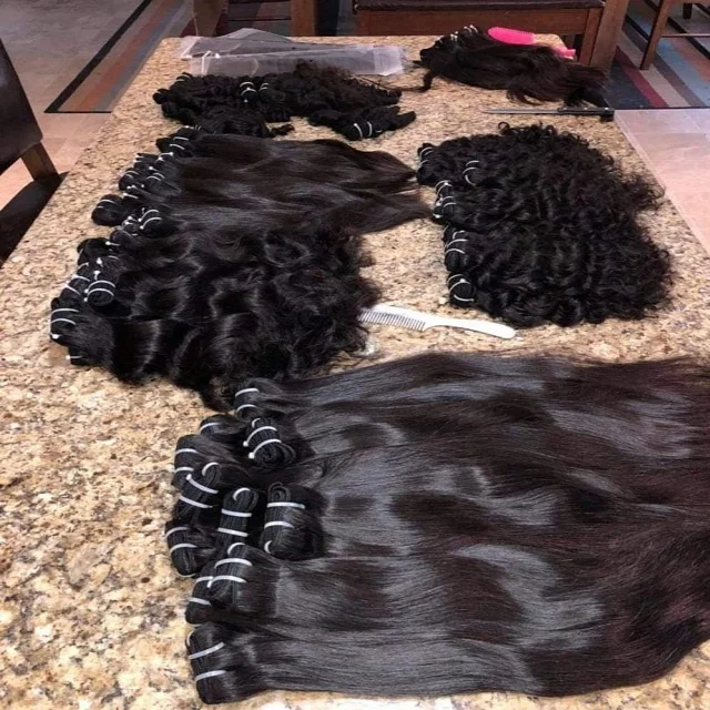 100% pure raw Indian natural curly unprocessed hair extension i tip human hair extensions and wigs