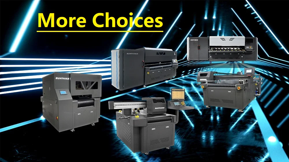 Sunthinks One Pass UV Printer Printing Plastic Bag Pvc Card Printer Inkjet Single Pass UV Printer 2023