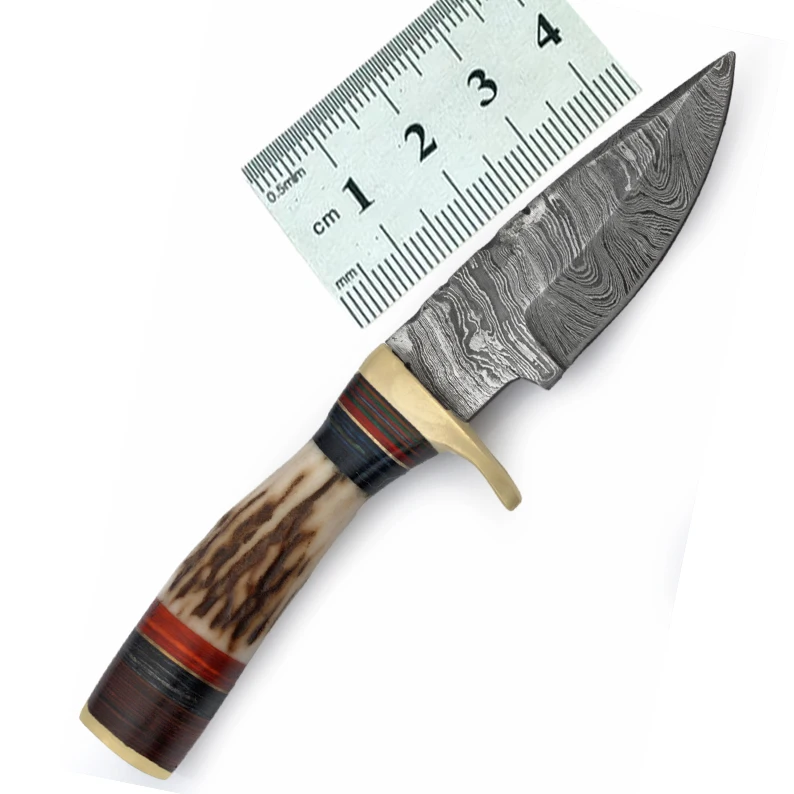 Professional   Custom Handmade Damascus Steel High Quality  Chef Kitchen Knife With Proctored Cover