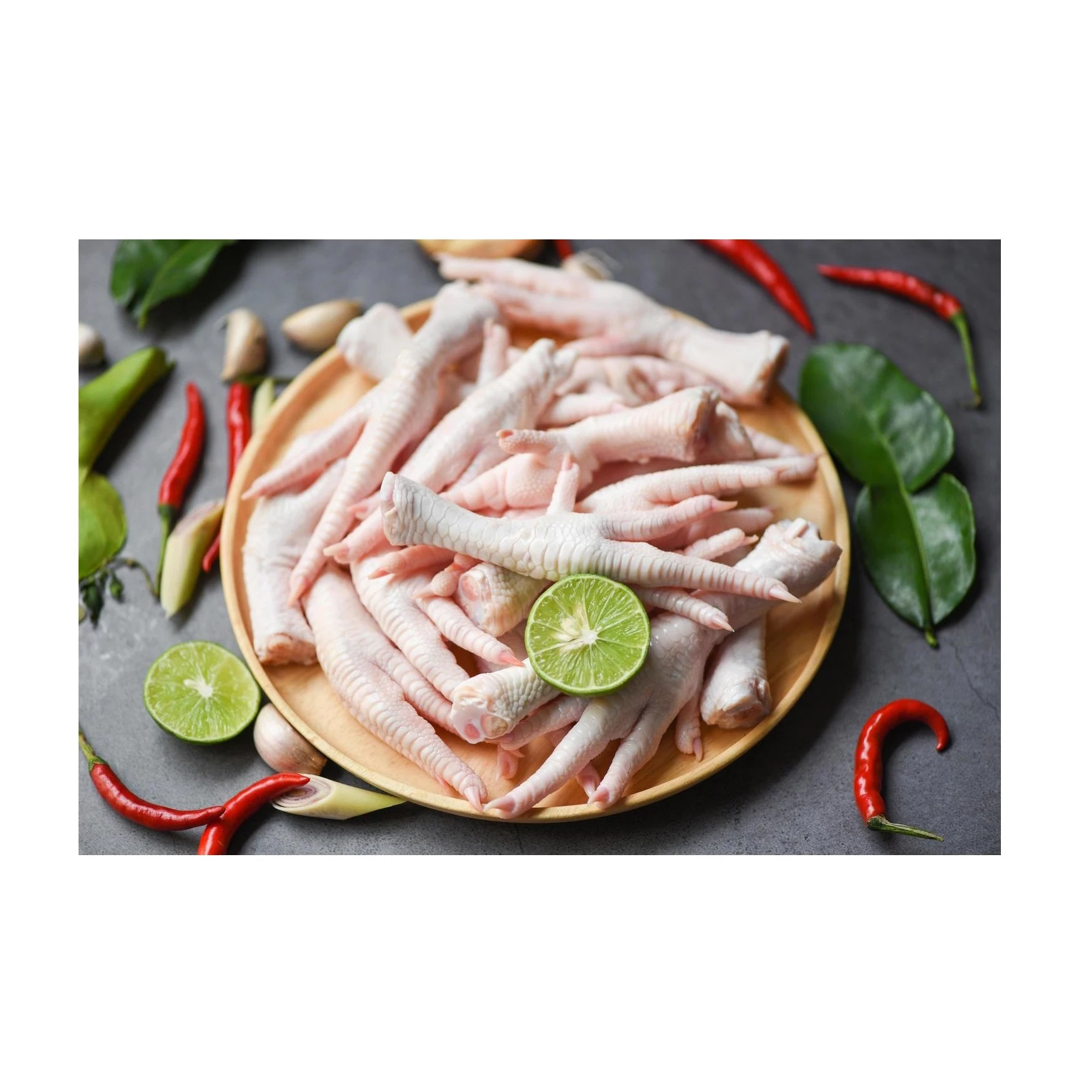 Халяльные замороженные куриные ножки/куриные лапы хит продаж Замороженные