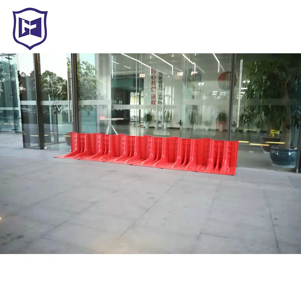 Flood Water Control Barrier door Anti Flood L-Shaped Plastic ABS Water Barrier Anti-Flood Barrier