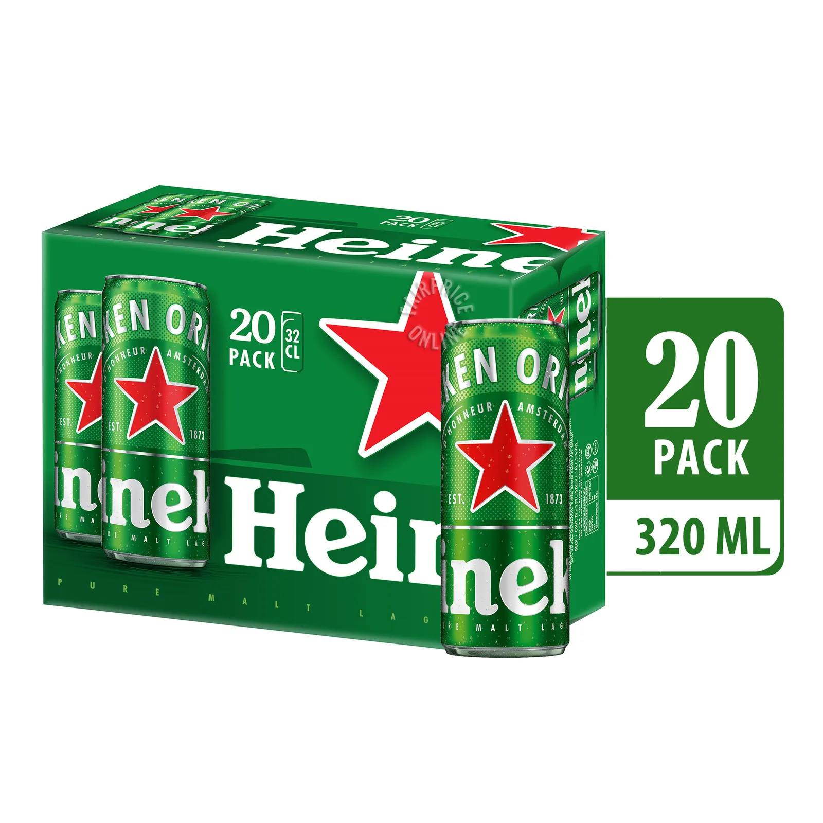 Оригинальное пиво Heineken 24X33