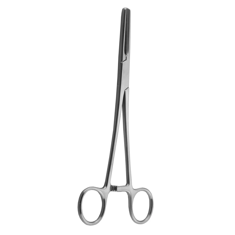 Ворсовая трубка зажим прямые зубчатые челюсти с наружными защитными хирургическими инструментами