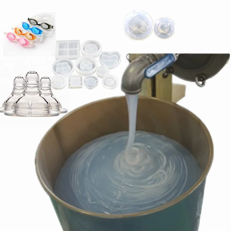 Food Grade RTV2 platinum mould making liquid silicone rubber to Make Prosthetic Appliance