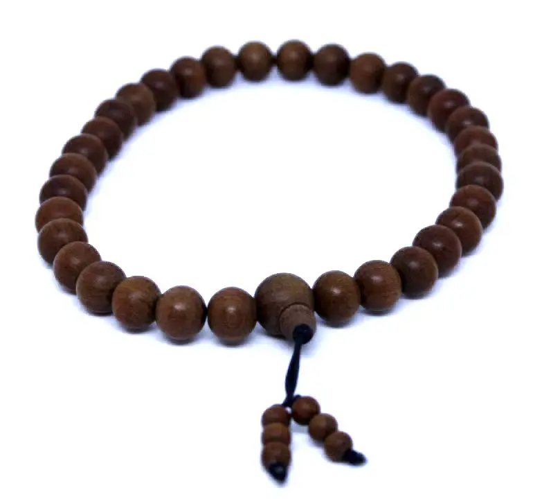 Must Buy Indian White Sandalwood Islamic Small Size Muslim Prayer Beads Misbaha Tasbih Tesbih 33 Wooden Prayer Beads