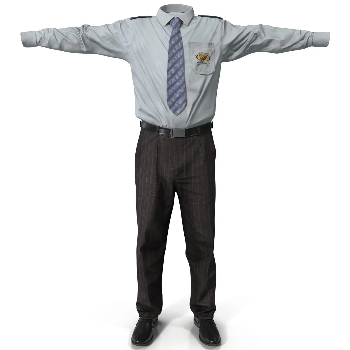 Indian Exporter Offers High-On-Demand Light Blue Cotton Polyester Security Guard Uniform Premium Quality for Summer Daily Wear