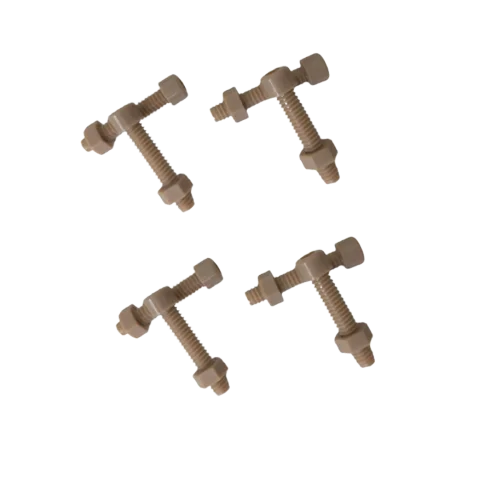 PEEK PPS ABS Plastic Nylon M8 Hexagon Socket Screws Plastic screw NUTS