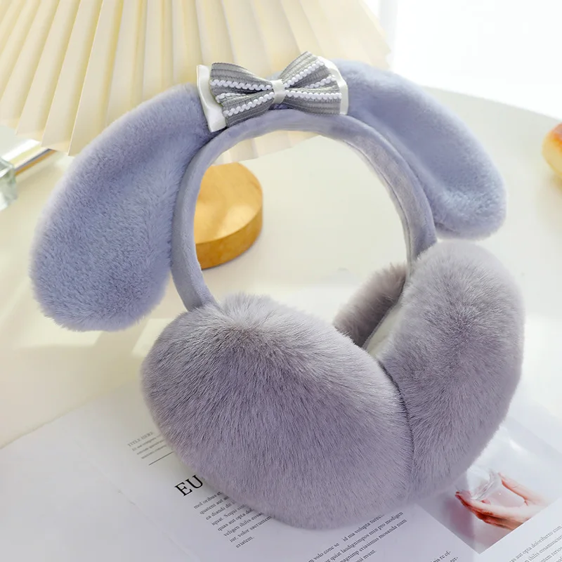 Korean Stylish Knot Headband Earmuffs Funny Cute Winter Warmth Ski Folding for Girls