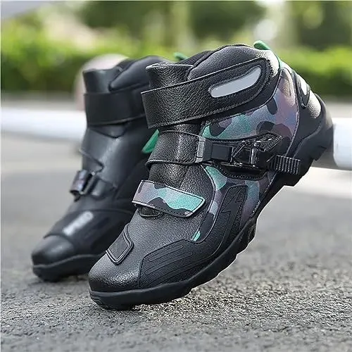 OEM Customized High Quality Waterproof off Road with Adjustable Laces Men Ankle racing shoes
