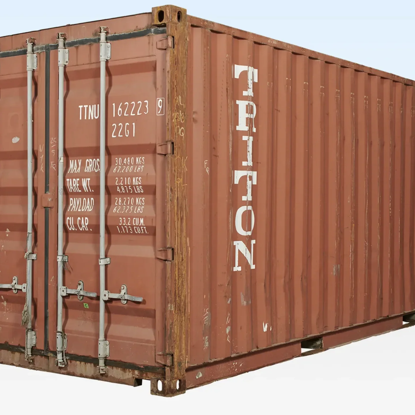 Second-hand Used 20GP 40GP 40HQ Shipping Containers in bulk for sale