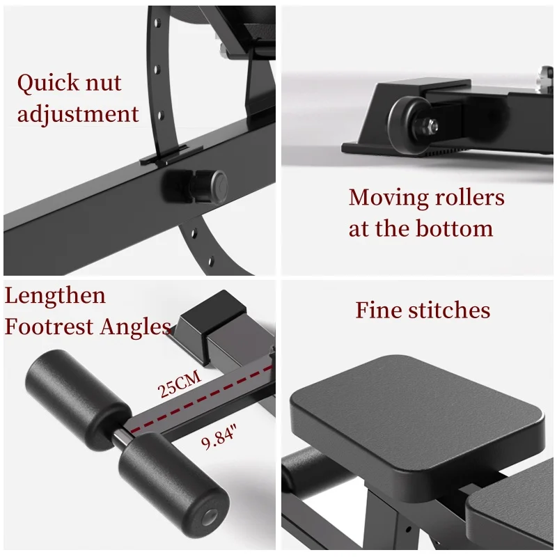 New design Body Building Home Gym Fitness Equipment Ab Workout Bench Adjustable For Weight Dumbells Training