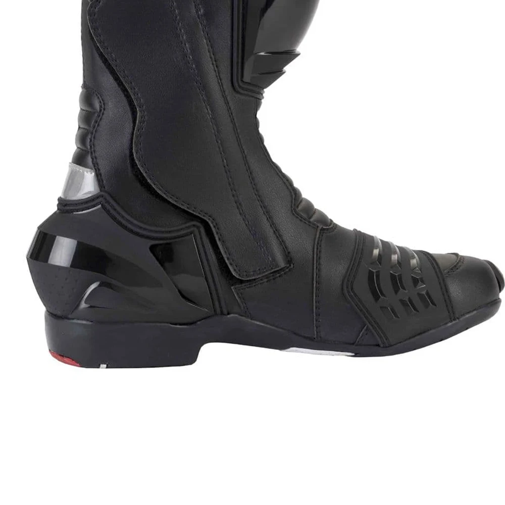 Comfortable Custom Made Genuine Leather Shoes / Top Selling Solid Color Motorbike Racing Shoes For Adults