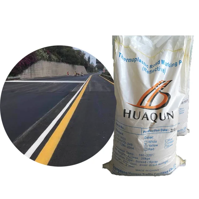 Thermoplastic Road Marking Paint Traffic Thermoplastic Road Marking Material Road Paint