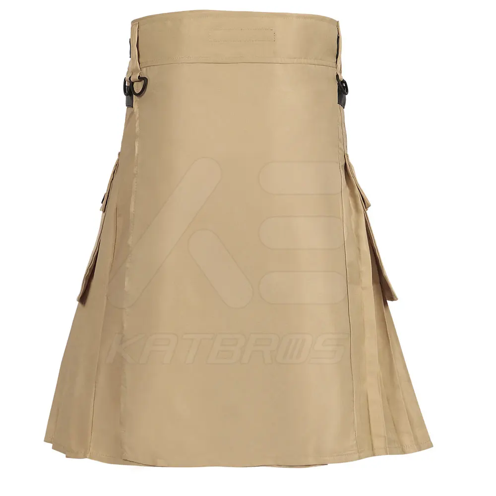 2024 New Arrival Cotton Made Men Kilts Premium Quality Cotton Kilts Customized Men Cotton Kilts