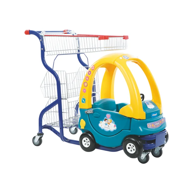 Fashion Mini Supermarket Hand Trolleys / Kid toy small supermarket mini shopping trolley cart