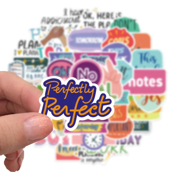 Waterproof Decorative Graffiti Stickers For Notebook Macbook Laptop PVC DIY Plan sticker