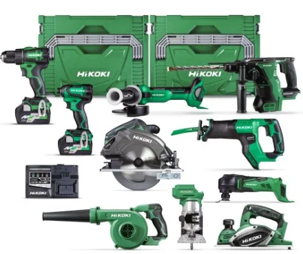ALL NEW AUTHENTIC HiKOKI 36V/18V MULTI VOLT KC36187DE(GRZ) 36V/18V Brushless 7-Tool Kit