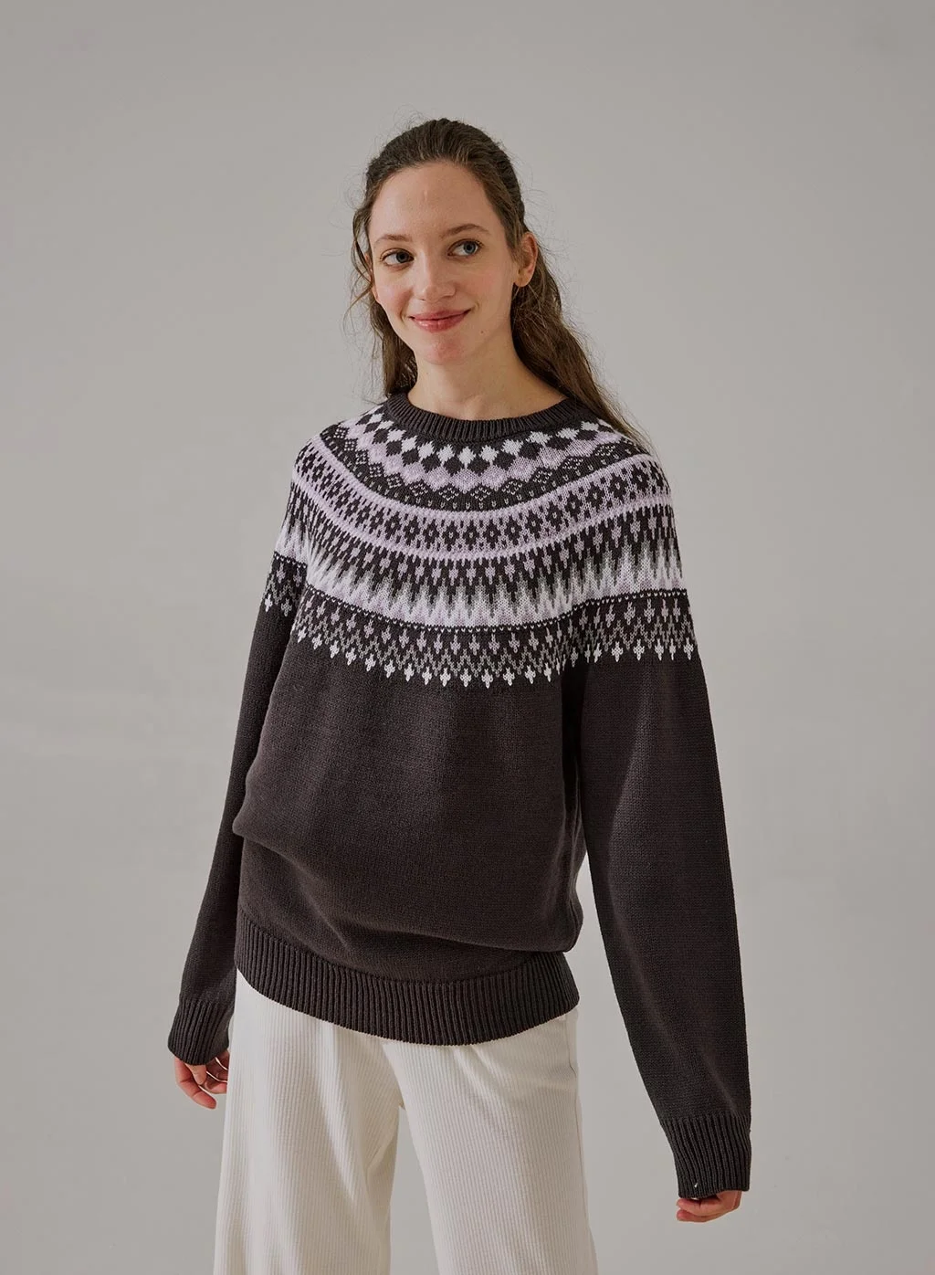 Wholesale Unisex Jumpers Couple Family Merry Christmas FairIsle Christmas Jumper