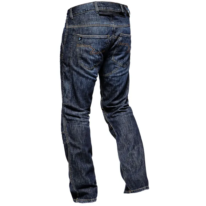 2024 manufactures the latest breathable motorcycle trend slim-fit stretch jeans High Quality With customized logo Printing Pants