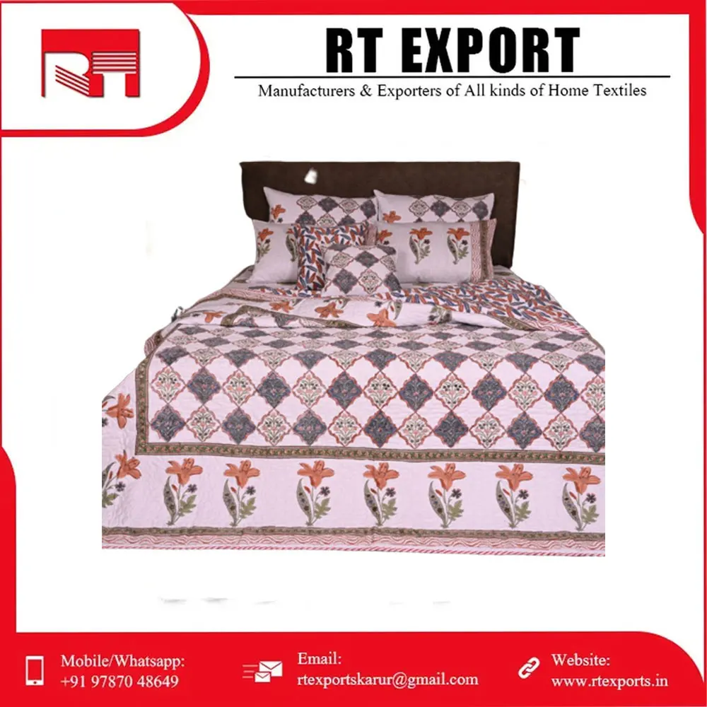Hot Sale Best Quality Customized Design Cotton Duvet Cover Bedding Set at Wholesale Price