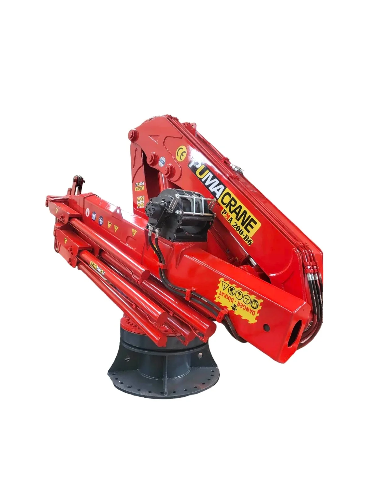 Puma Crane Best Quality 3 Ton 7 Ton Top Hydraulic Knuckle Boom Marine Ship Deck Crane Work Construction Industries Seller Turkey