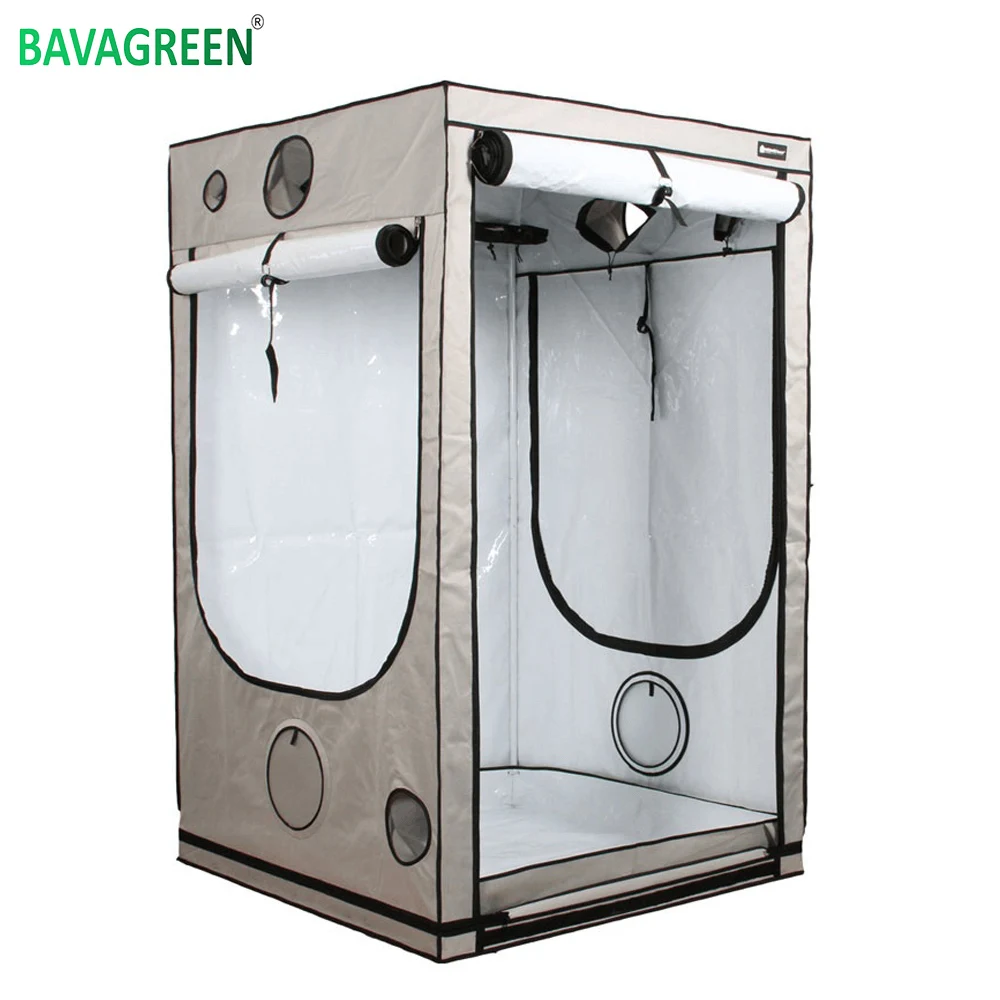 BAVAGREEN Custom 2x2/3x3/4x4 Plant Growing Tent White PE Film 60x60/80x80/120x120 Large Grow Box for Home Cultivation