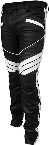 Top quality light weight faux leather men joggers pants wholesale price trousers customized color joggers pent men By Power Hint