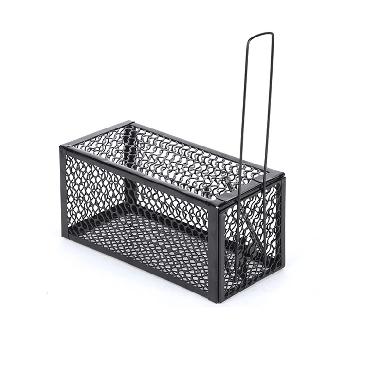 Traditional Reusable Metal Mouse & Rat Trap Cage Garden Rodent Control Live Mice Catcher Pet House for Small Animals