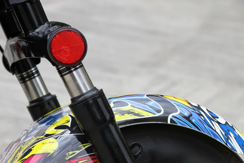 Wholesale 1000W small Harley battery car citycoco48V lithium battery scooter motorcycle scooter