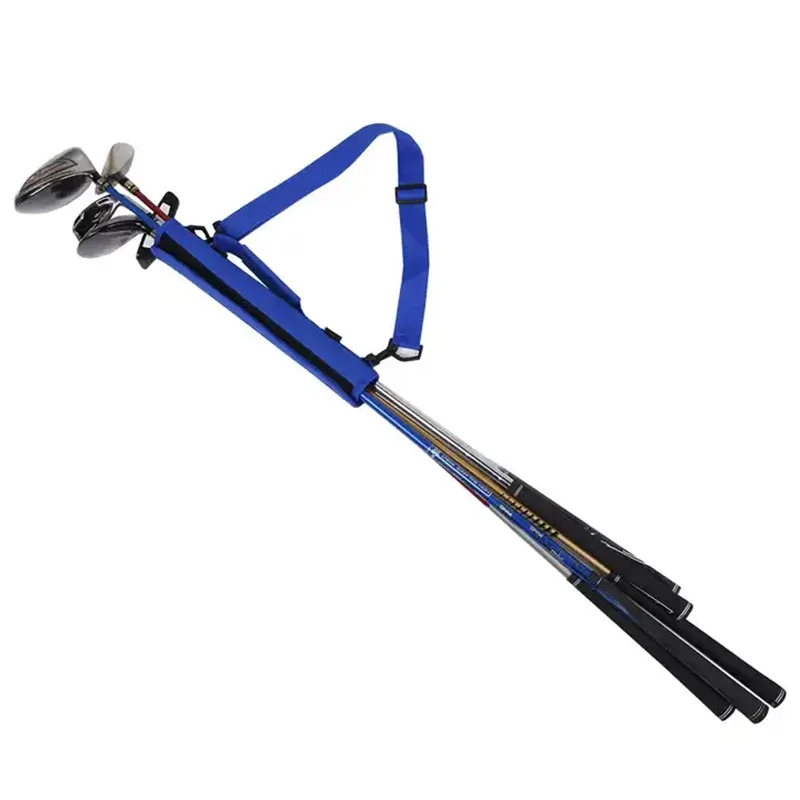 Hot Sale Golf Club Sunday Golf Pencil Bag Portable Mini Carry Shoulder Lightweight Golf Club Rack Carry Bags Case