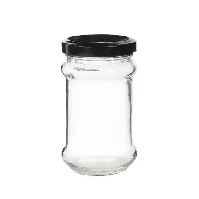 500 ml salsa empty glass bottle in recycled glass materials with multi colour lug cap and screw cap with best price