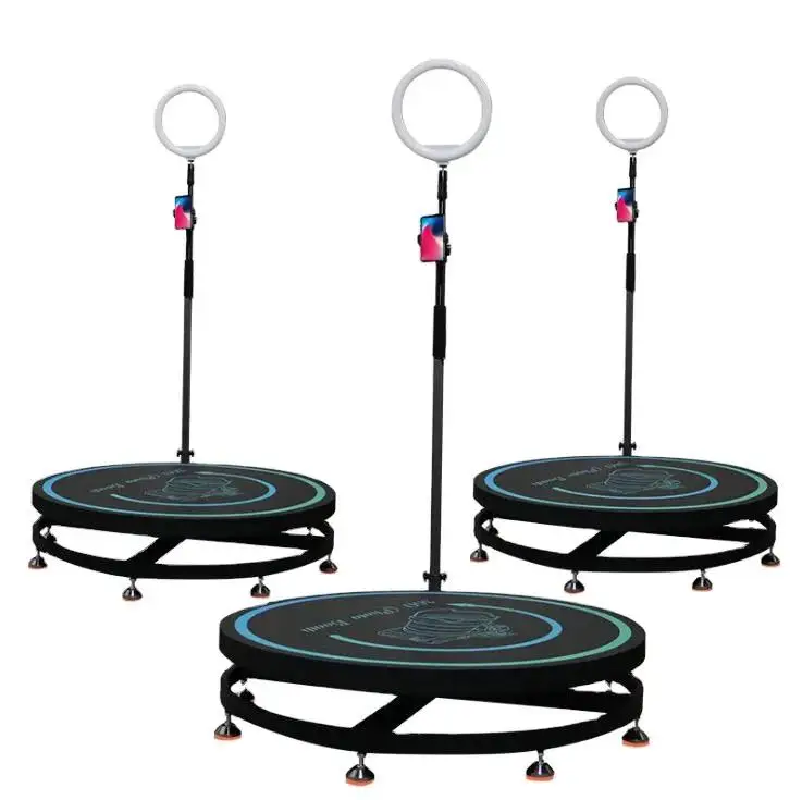 Hot Sale Automatic Spinning 360 Photobooth  Automatic 360 Degree Video Booth Rotating 80Cm 100Cm 115Cm Prix