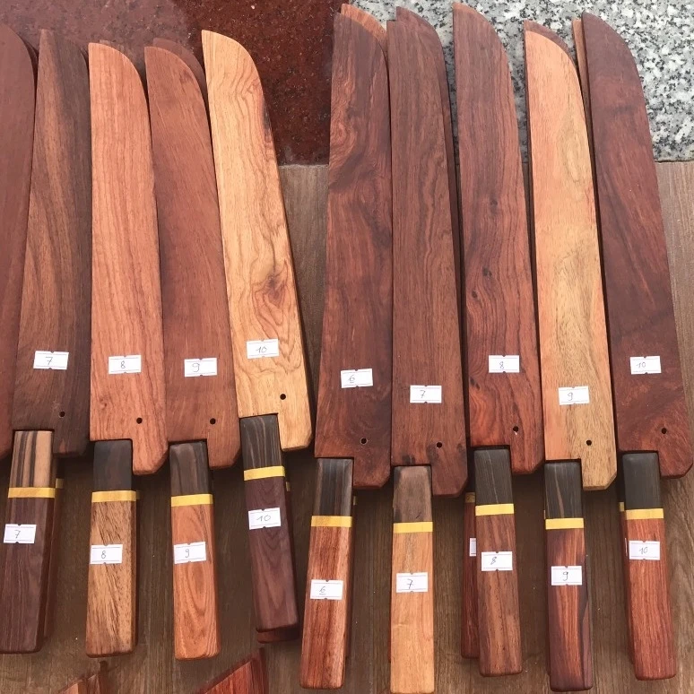 Профессиональные деревянные Чехлы и ручки для поварского ножа Barwood Saya