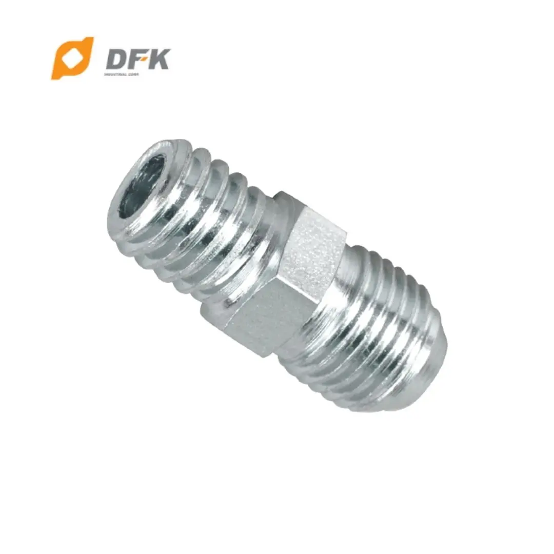 Industrial Male UNC Male JIC 37 Degree Connector