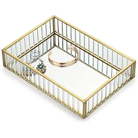 New Style Glass Round Serving Tray