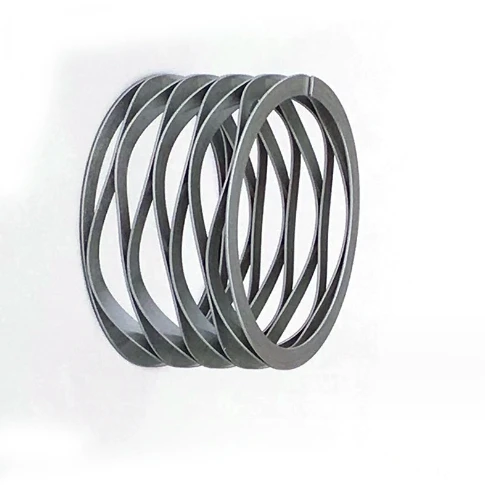 Custom 17-7 PH stainless steel piano wire compression wave springs