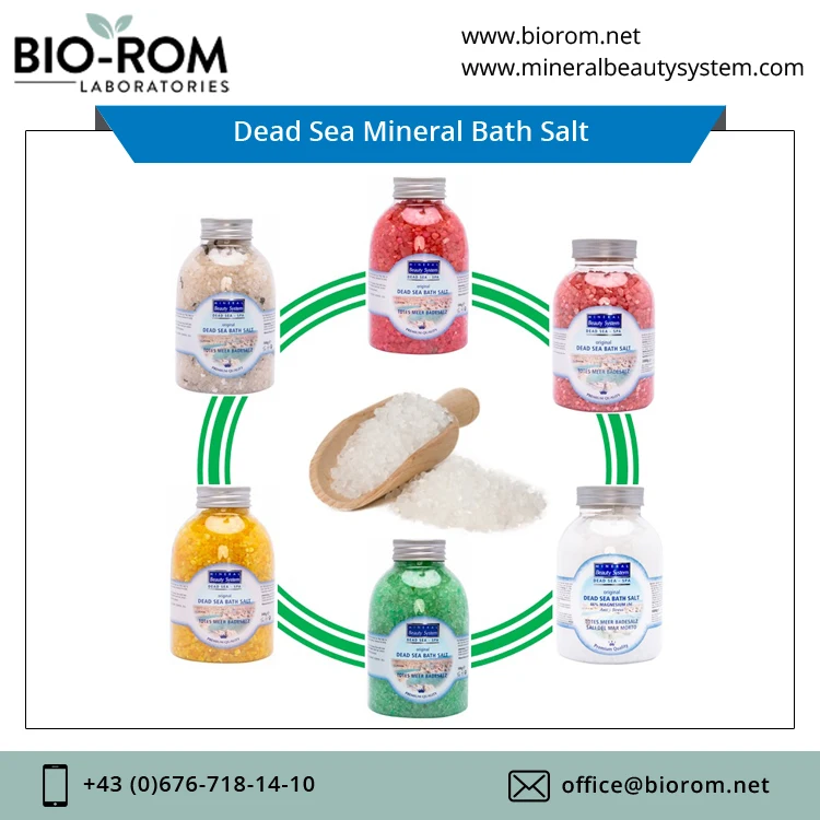 New Product of Dead Sea Bath Salt for Healthy Skin for Sale at Bulk Quantity Israel Wholesale Manufacturer