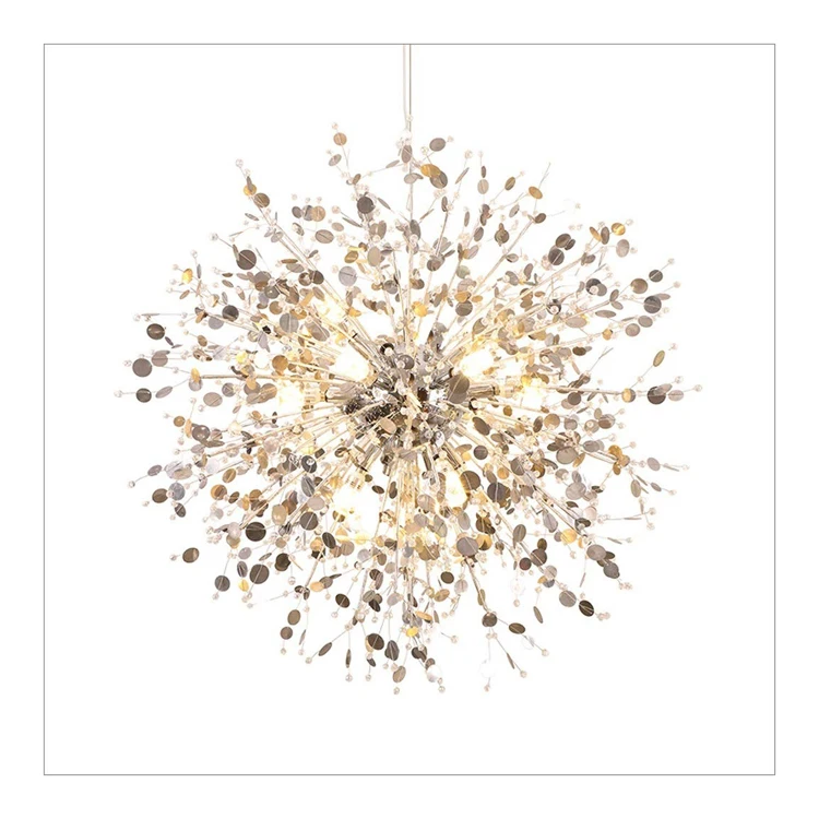 light Firework chandelier/the Firework chandelier lighting/pendent lamp Firework chandelier for wedding and hotel decoration