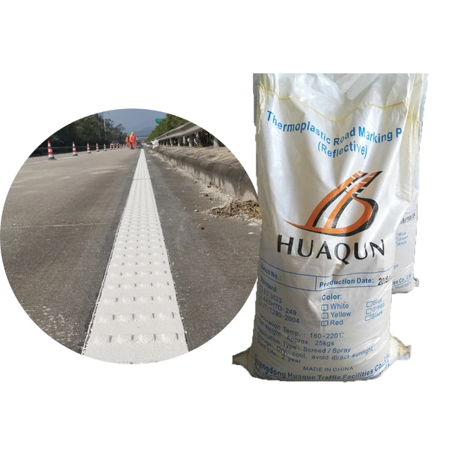 Thermoplastic Road Marking Paints Hot Applied Powder Thermoplastic Road Marking Paint