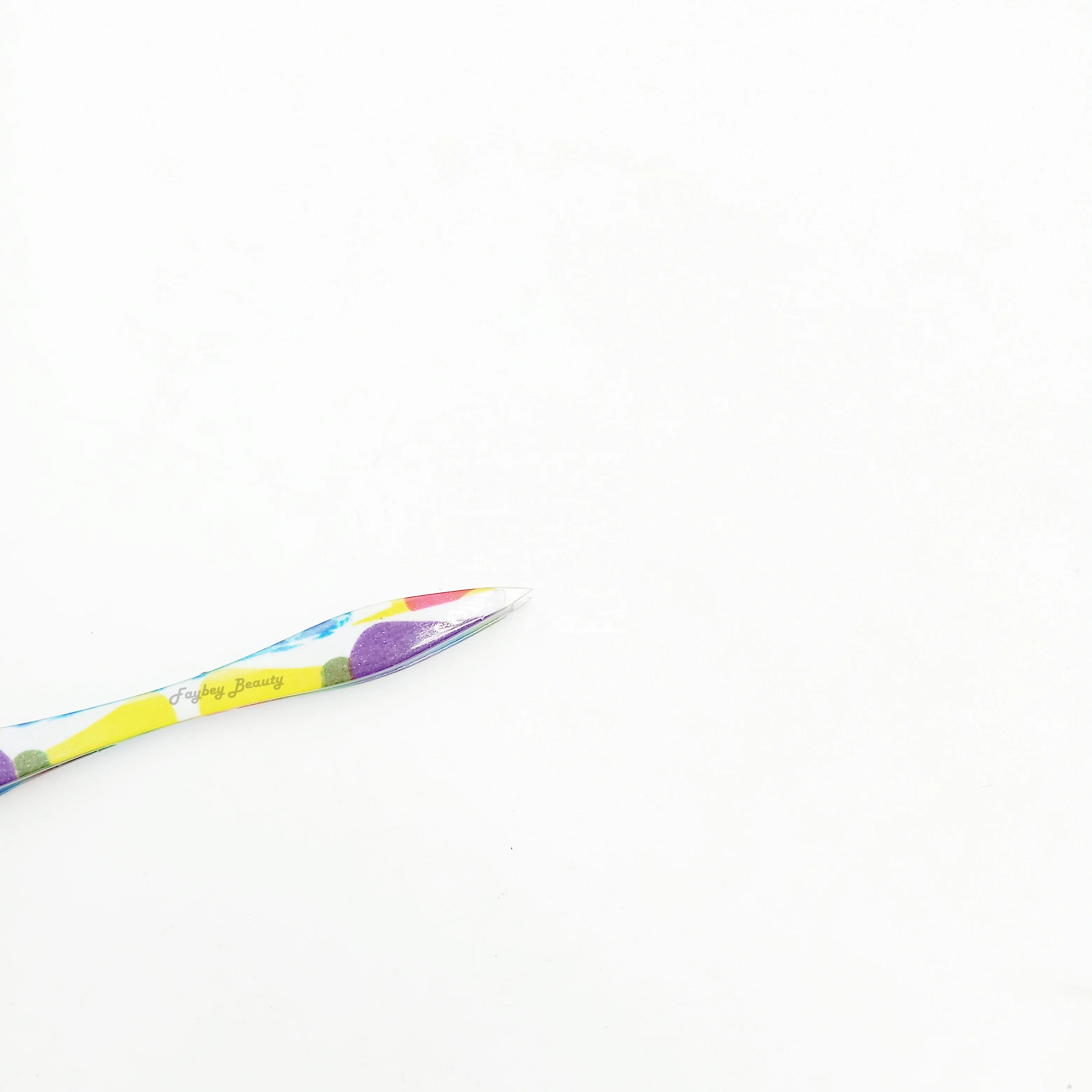 Best quality Stainless steel professional eyebrow clip paper COSTING Blister pack personalized tweezers