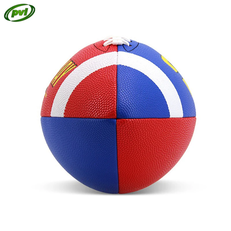 Machine Stitched PU Leather American Football Ball Size 9 Rugby Ball