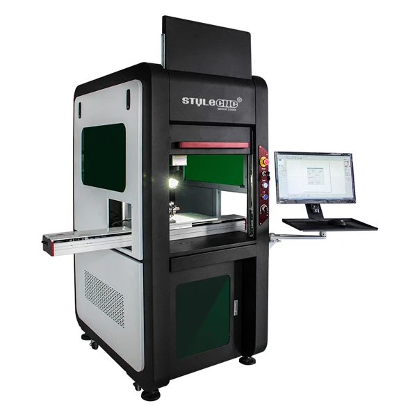 Fiber Laser Marking Machine with CCD Visual Positioning System