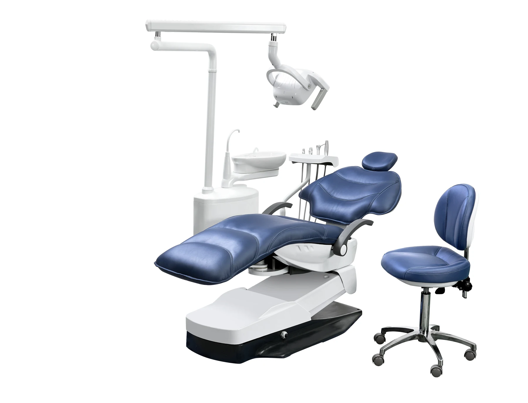 L eft hand Factory Dental Equipment China Cheap Dental Chair CE Approved Dental Chair Dental Unit Spare Part
